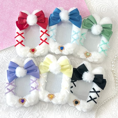 【G.triGerオリジナル 推し活グッズ】猫耳付きふわふわトレカケース