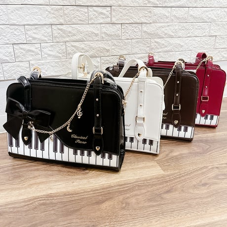 【HEADACHE STUDIO】 ピアノ痛バッグ【推し活グッズ】