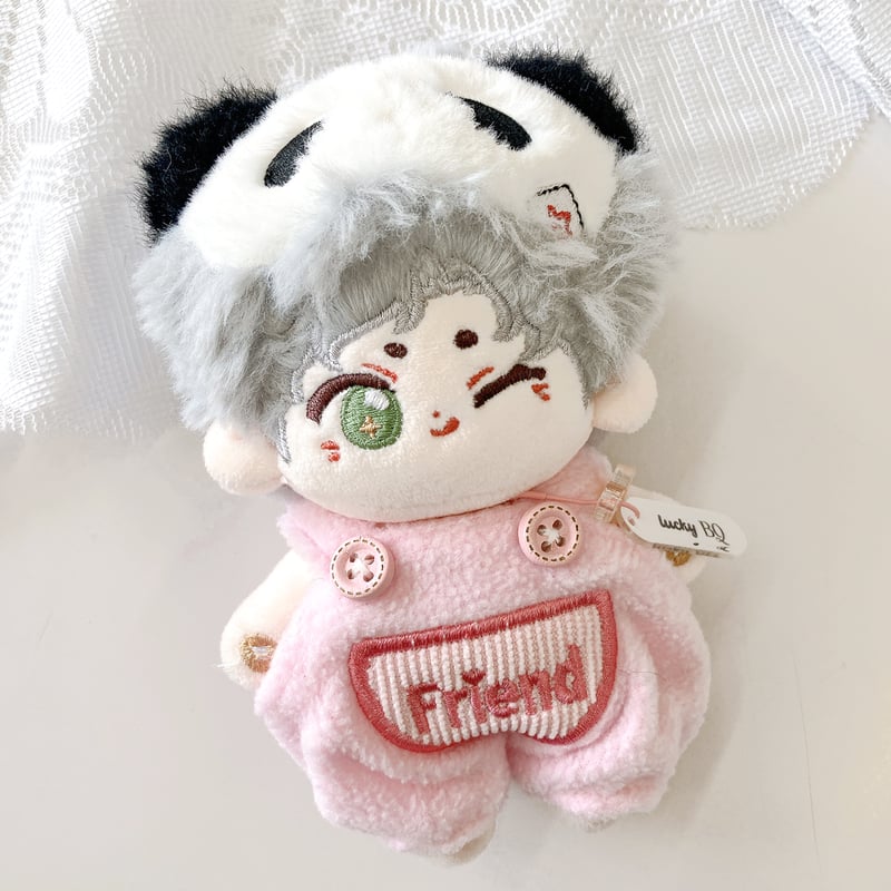 ぬい服】カラフルサロペット 10cmぬいぐるみ用 | G.triGer