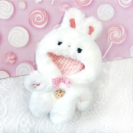 【ぬい服】ぬいぐるみ用着ぐるみ(ペンギン・うさぎ・ブタ)/10cm用 もこもこ
