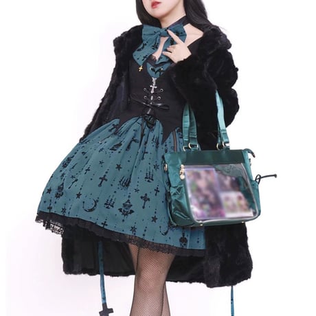【Seraphim】サイドポケット付き 痛バッグ【推し活グッズ】