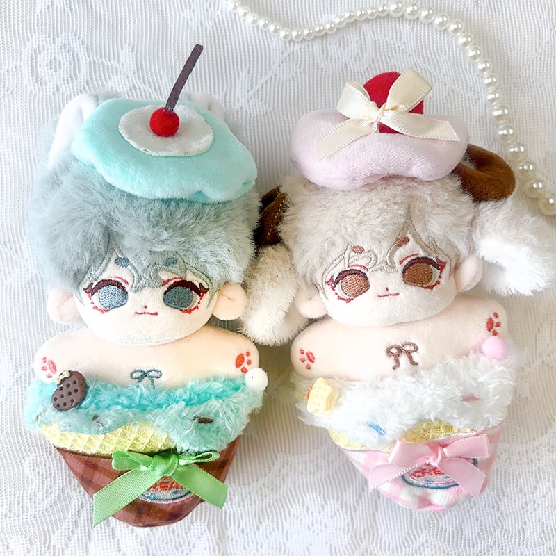 ぬい服】ぬいぐるみ用アイスクリーム着ぐるみ 10cm用【推し活グッズ ぬい服】ぬいぐるみ用アイスクリーム着ぐるみ 10cm用【推し活グッズ