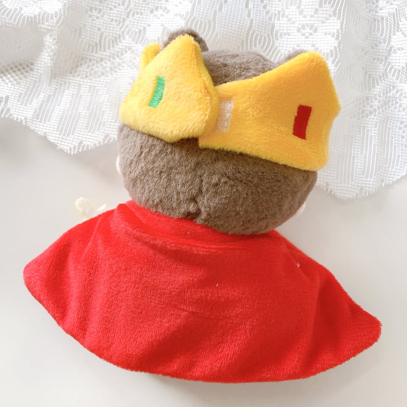 ぬい服】王様衣装(王冠&マント&剣セット) 10cmぬいぐるみ用 | G.triGer