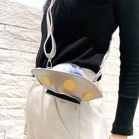 【卟卟杂鱼】UFO型ぬいぐるみ痛バッグ(小)【推し活グッズ】