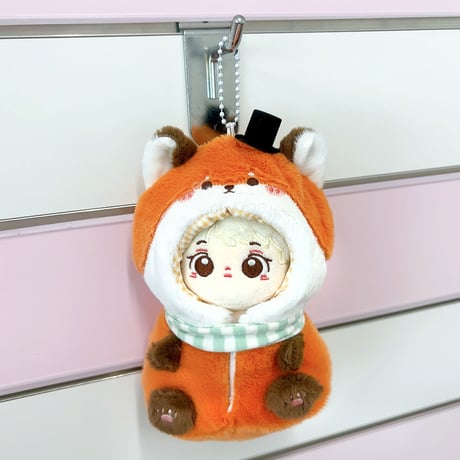 【ぬい服】ぬいぐるみ用立体着ぐるみ【狐・黒猫・うさぎ】  10cm用