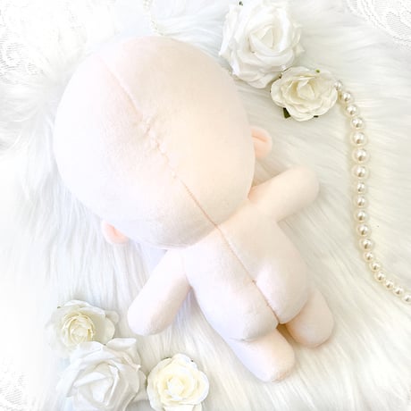 推しぬい 韓国ぬい風ボディ 20cm　肉球　刺繍【推し活グッズ】