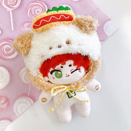 【ぬい服】ぬいぐるみ用着ぐるみキャップ 10cm用【推し活グッズ】