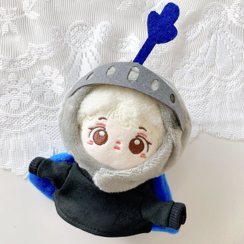 ぬい服】騎士の兜(マント付き) 10cmぬいぐるみ用 | G.triGer