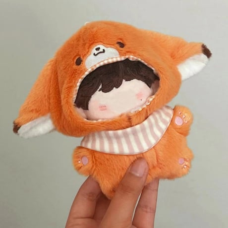 【ぬい服】ぬいぐるみ用スタイ付きアニマル着ぐるみ 10cm用【推し活グッズ】