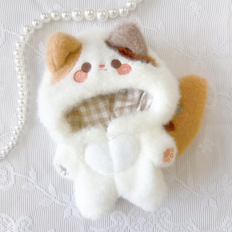 【ぬい服】もこもこアニマル着ぐるみ　10cm用【推し活グッズ】