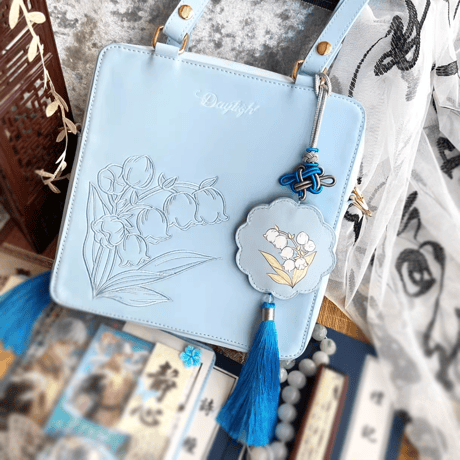 【Daylight】缶バッジケース付きチャイナ痛バッグ