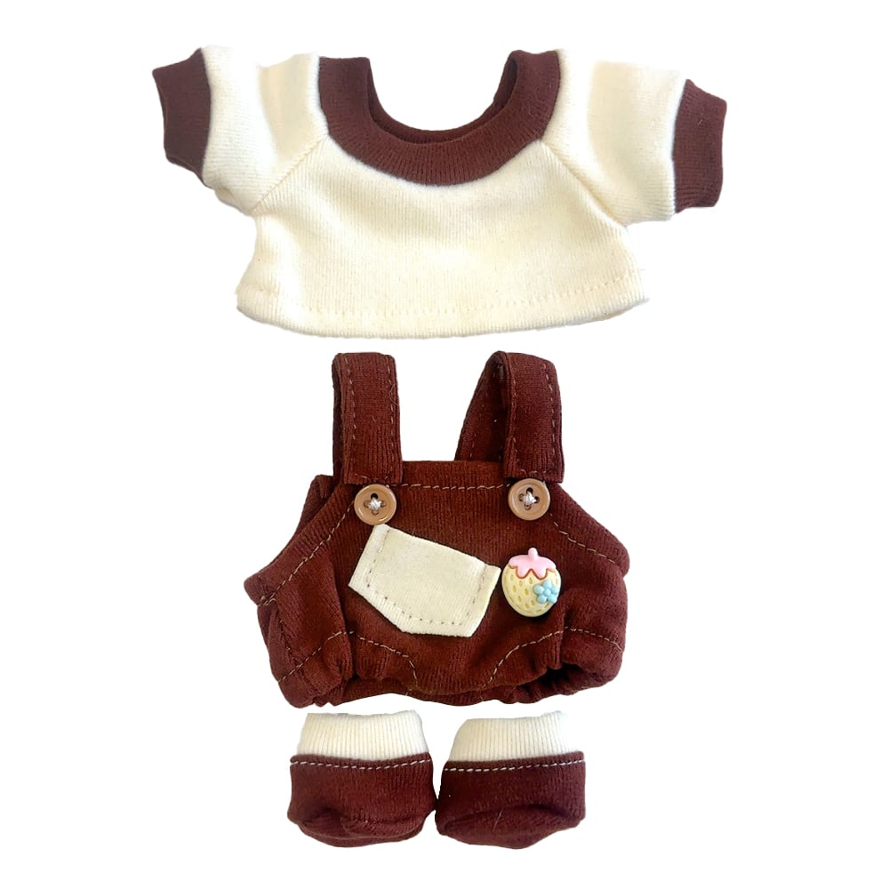オーダー用 ぬい服 サロペット Tシャツ 帽子セット オーダー用 ぬい服 サロペット Tシャツ 帽子セット ぬい服】帽子