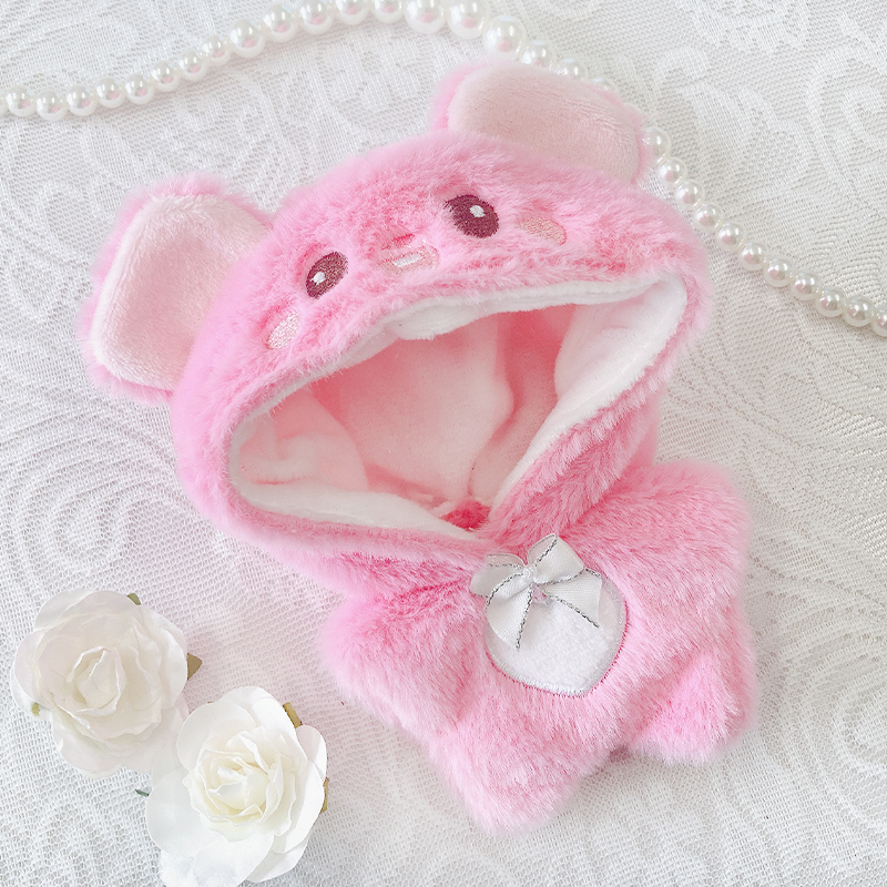 ぬい服】ぬいぐるみ用刺繍入りアニマル着ぐるみ 10cm 用【推し活 ぬい服】ぬいぐるみ用刺繍入りアニマル着ぐるみ 10cm 用【推し活