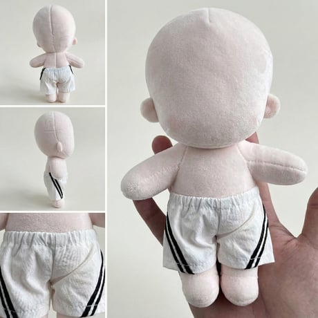 【ぬい服】 ぬいぐるみ用 サイドライン トラックパンツ ぬい服 運動着 ショートパンツ