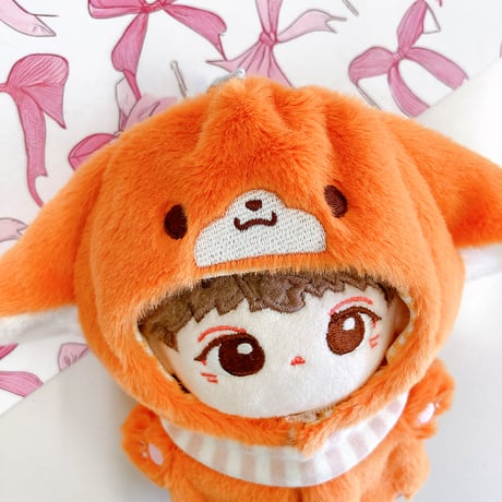 【ぬい服】ぬいぐるみ用スタイ付きアニマル着ぐるみ 10cm用【推し活グッズ】