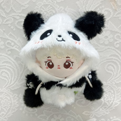 【ぬい服】ぬいぐるみ用着ぐるみ(くま・パンダ)/10cm用【推し活グッズ】