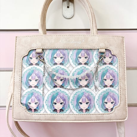 【呜咚小铺】花柄痛バッグ【推し活グッズ】