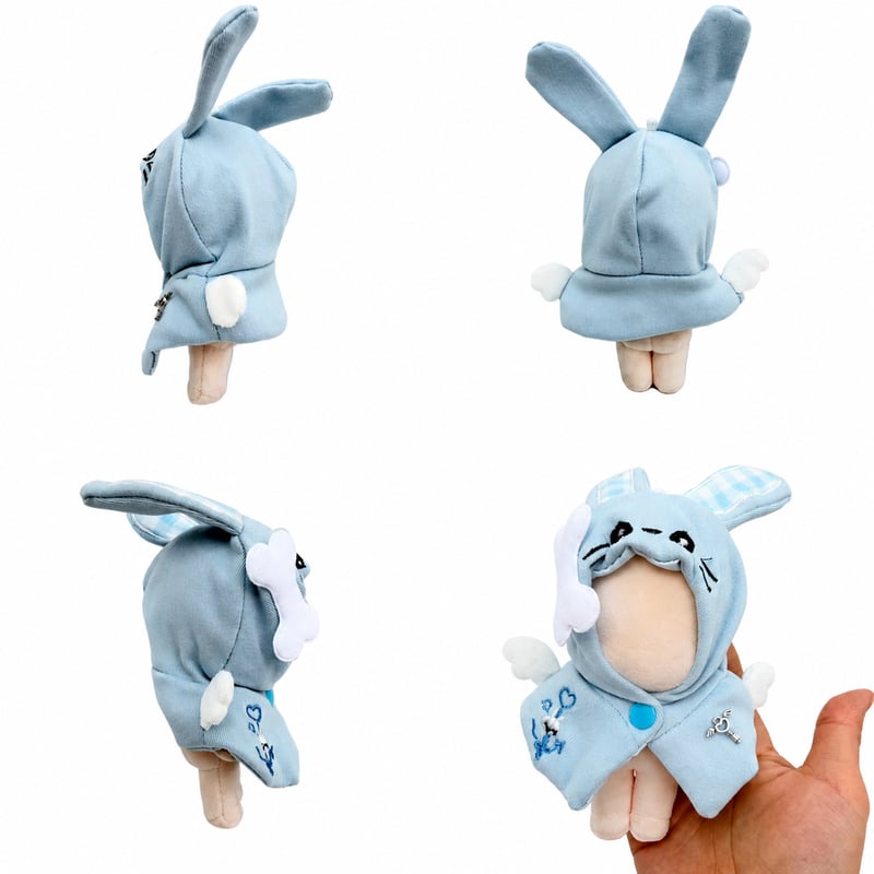 天使の休息】アニマル・ミニポンチョ｜10cm ぬい服 | G.triGer