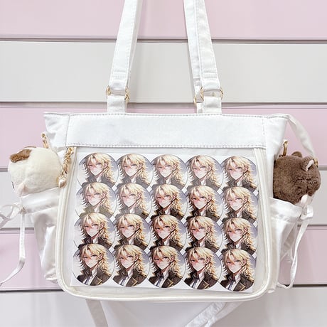 【Seraphim】サイドポケット付き 痛バッグ【推し活グッズ】