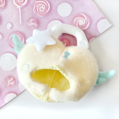 ぬい服　ぬいぐるみ用着ぐるみキャップ【鍵】10cm用【推し活グッズ】