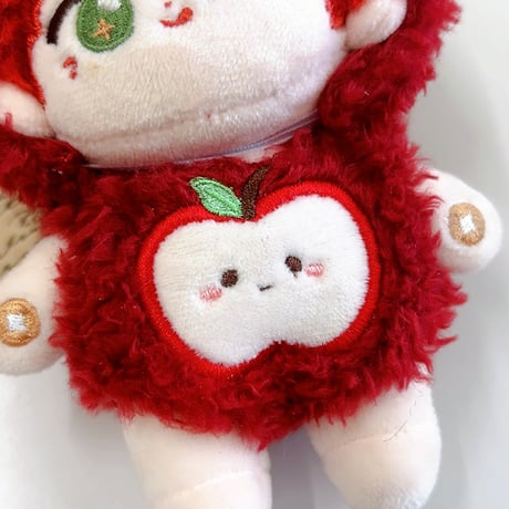 ぬい服　もこもこフルーツ着ぐるみ　10cm用【推し活グッズ】