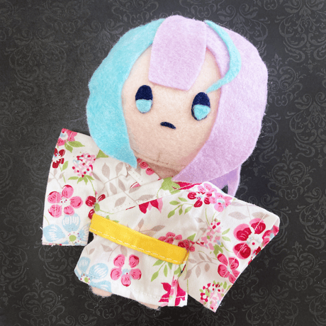 【ぬい服】ぬいぐるみ用 浴衣(15cm用)