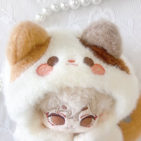 【ぬい服】もこもこアニマル着ぐるみ　10cm用【推し活グッズ】