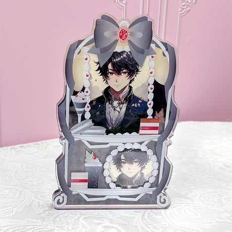 【G.triGerオリジナル 推し活グッズ】アクリルフレーム【アフタヌーンティー】 缶バッジ・カード用