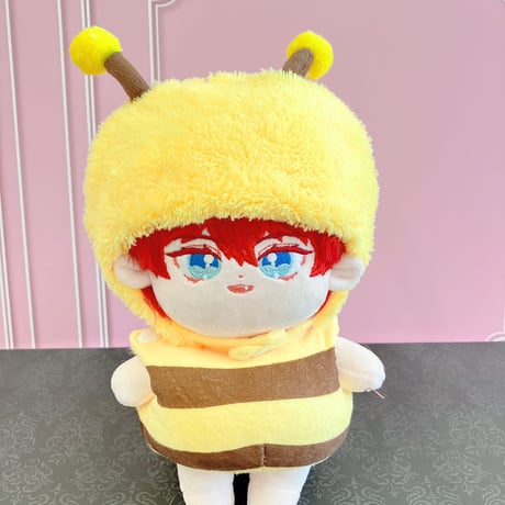 【ぬい服】ぬいぐるみ用着ぐるみ【蜂】(20cm用)【推し活グッズ】