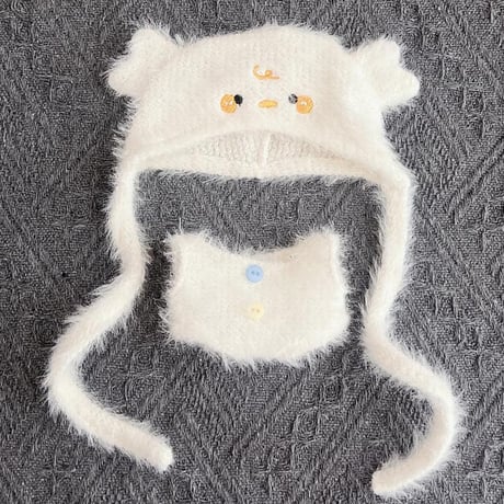 ぬい服　ぬいぐるみニット帽&着ぐるみセット　10cm用【推し活グッズ】