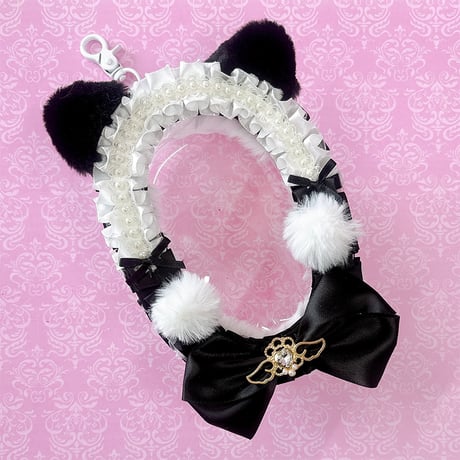 【G.triGerオリジナル】猫耳付きデコレーションぬいポーチ【ぬいバッグ,ぬいポーチ】【推し活グッズ】