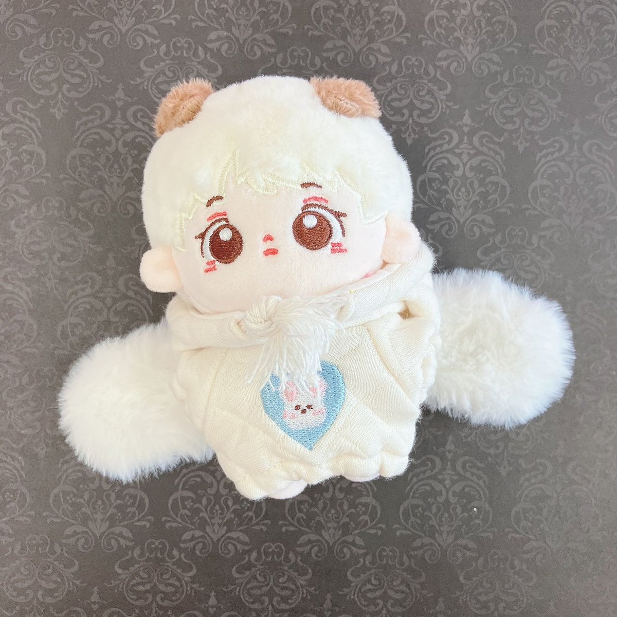 ぬい服】ぬいぐるみ用うさ耳パーカー(10cm用) | G.triGer ぬい服】ぬいぐるみ用うさ耳パーカー(10cm用) | G.triGer