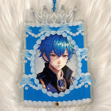 【G.triGerオリジナル 推し活グッズ】アクリルフレーム【ケーキ】【トレカ・アクスタ用】