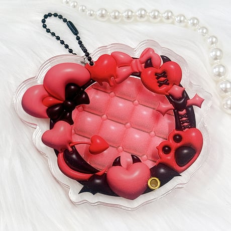 【G.triGerオリジナル 推し活グッズ】缶バッジ用アクリルフレーム 【ぷっくり】58mm用