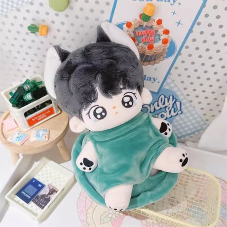 【ぬい服】ぬいぐるみ用着ぐるみ【20cm用】亀【推し活グッズ】