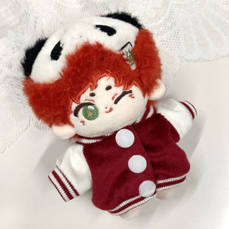 【ぬい服】ストリート・スタジアムブルゾン　10cmぬいぐるみ用