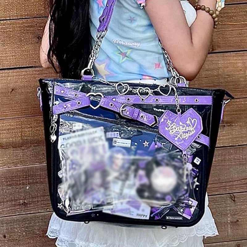 暴躁小梅】クロスベルト付き痛バッグ【推し活グッズ】 | G.triGer