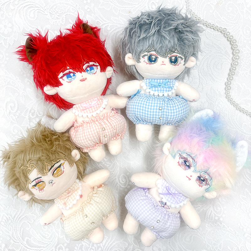 ぬい服】ぬいぐるみ用かぼちゃ パンツ&よだれかけセット 【15