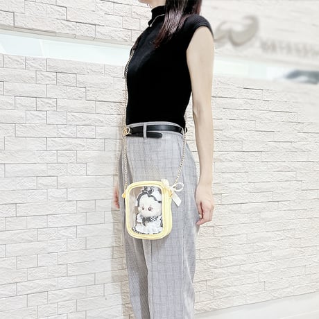 【Seraphim】フェイクレザーぬいバッグ(15cm用)