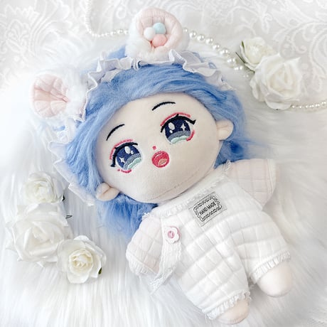 【ぬい服】ぬいぐるみ用ベビー服& ヘッドドレスセット 【20cm 用】【推し活グッズ】