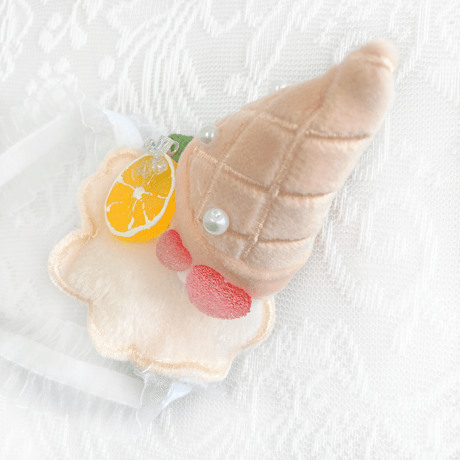 アイスクリーム型ヘッドバンド