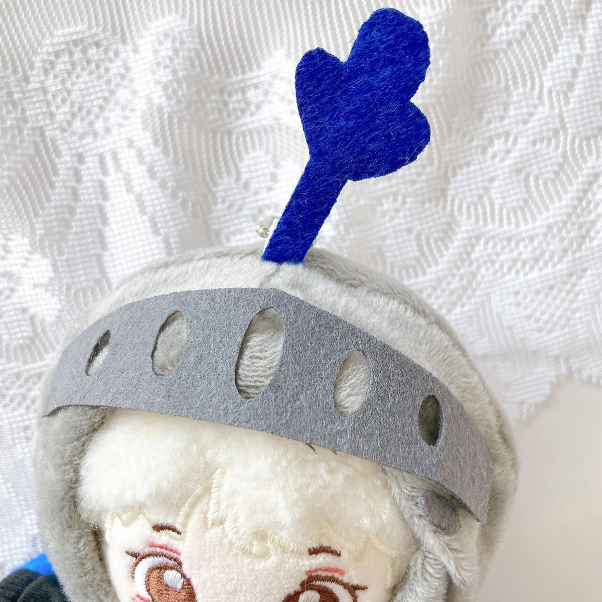 ぬい服】騎士の兜(マント付き) 10cmぬいぐるみ用 | G.triGer