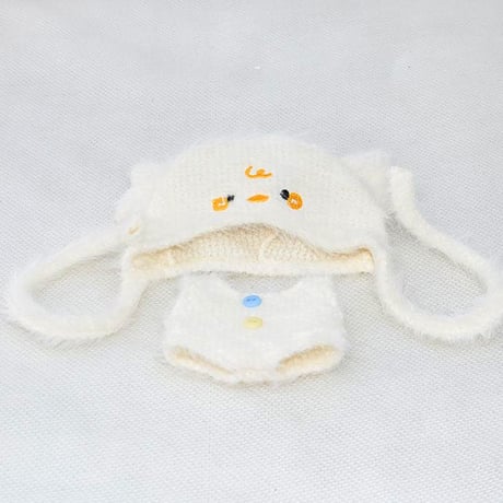 ぬい服　ぬいぐるみニット帽&着ぐるみセット　10cm用【推し活グッズ】