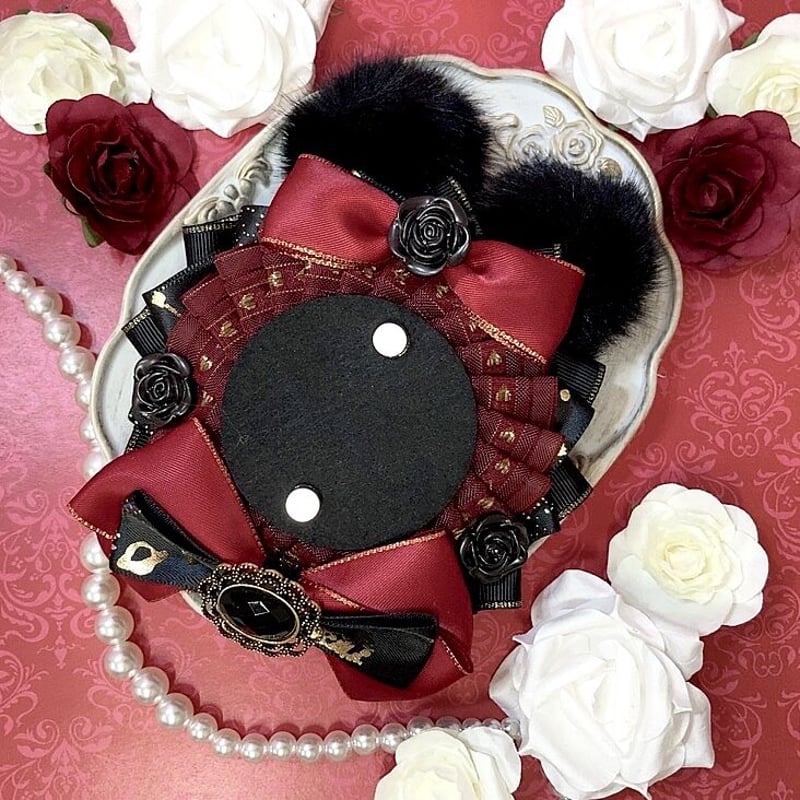 G.triGerオリジナル 推し活グッズ】うさ耳付き 痛ロゼット【缶バッジ