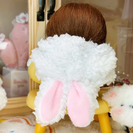 【ぬい服】ぬいぐるみ用もこもこ着ぐるみ/うさぎ・くま 10cm 用【推し活グッズ】