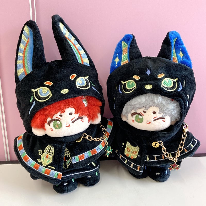 ぬい服】エジプト神ぬい服【ポンチョ&パーカー&靴セット】 10cm用 | G