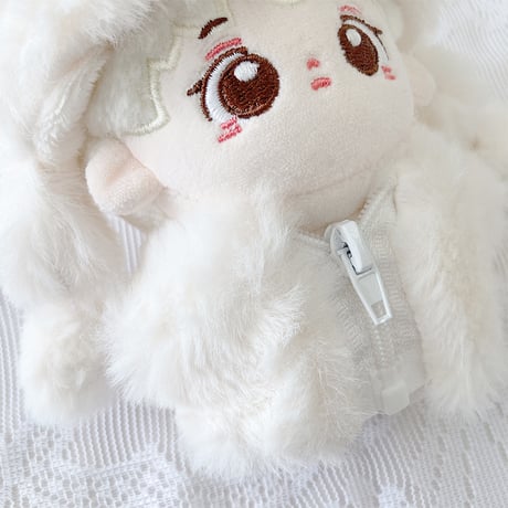 【ぬい服】ぬいぐるみ用もこもこくま着ぐるみ　10cm用【推し活グッズ】