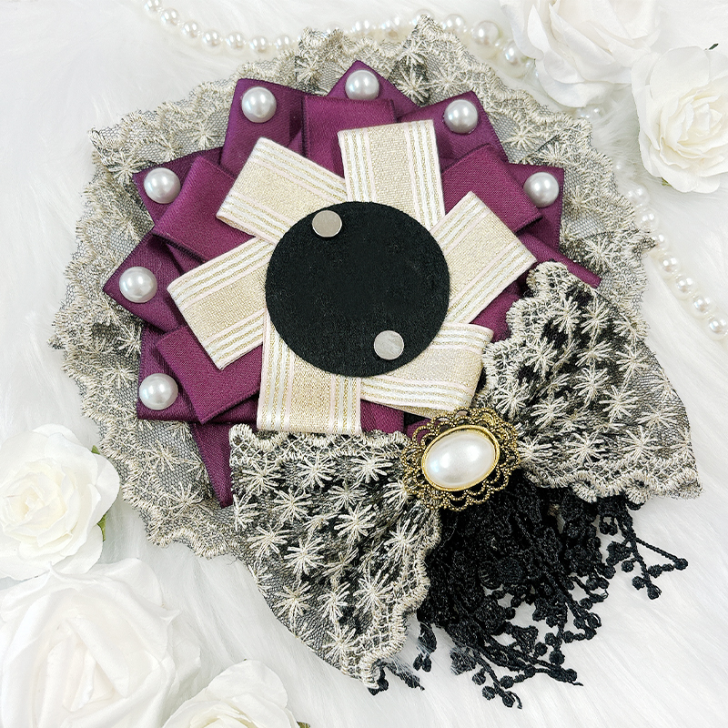 G.triGerオリジナル 推し活グッズ】レースリボンロゼット【缶