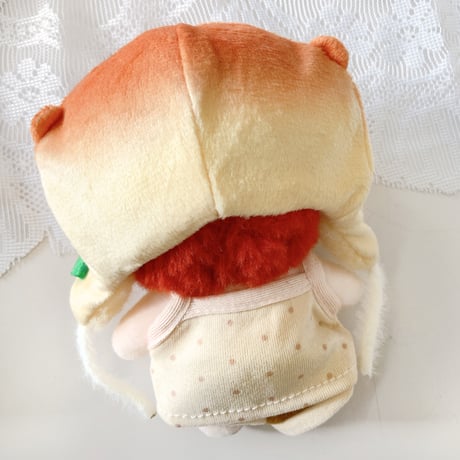 【ぬい服】たこ焼き・メロン衣装(着ぐるみキャップ&トップス&パンツセット)　10cmぬいぐるみ用