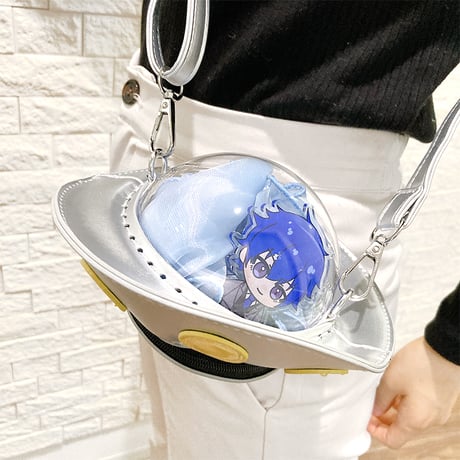 【卟卟杂鱼】UFO型ぬいぐるみ痛バッグ(小)【推し活グッズ】